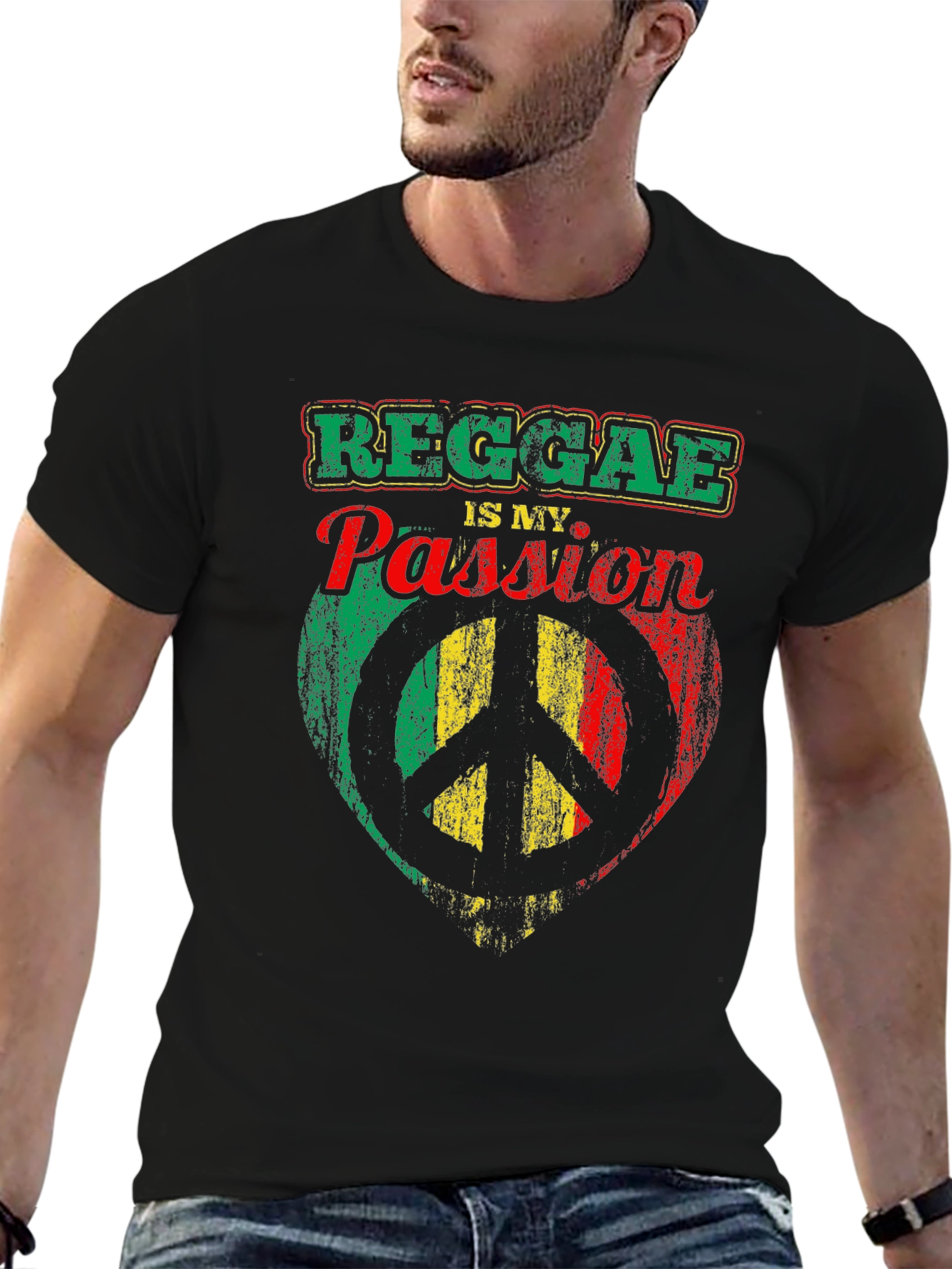 Reggae Is My Passion Graphic T-Shirt