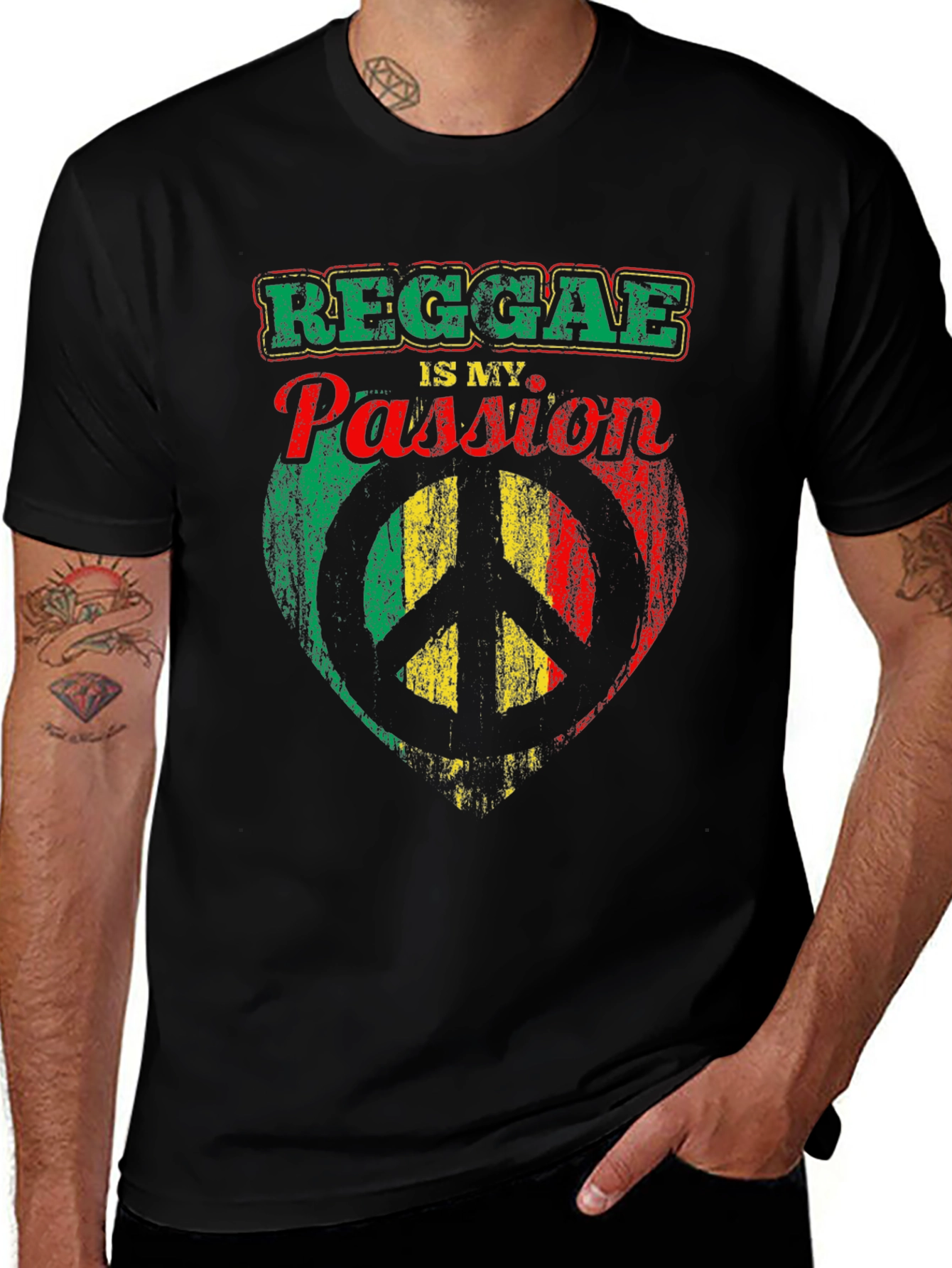 Reggae Is My Passion Graphic T-Shirt