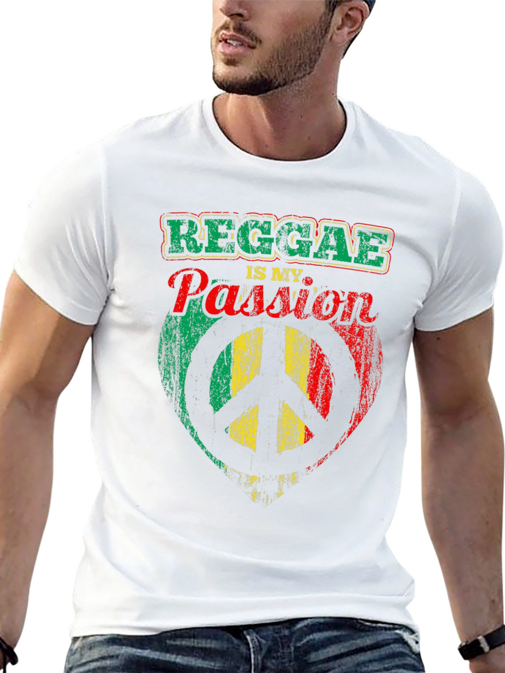 Reggae Is My Passion Graphic T-Shirt