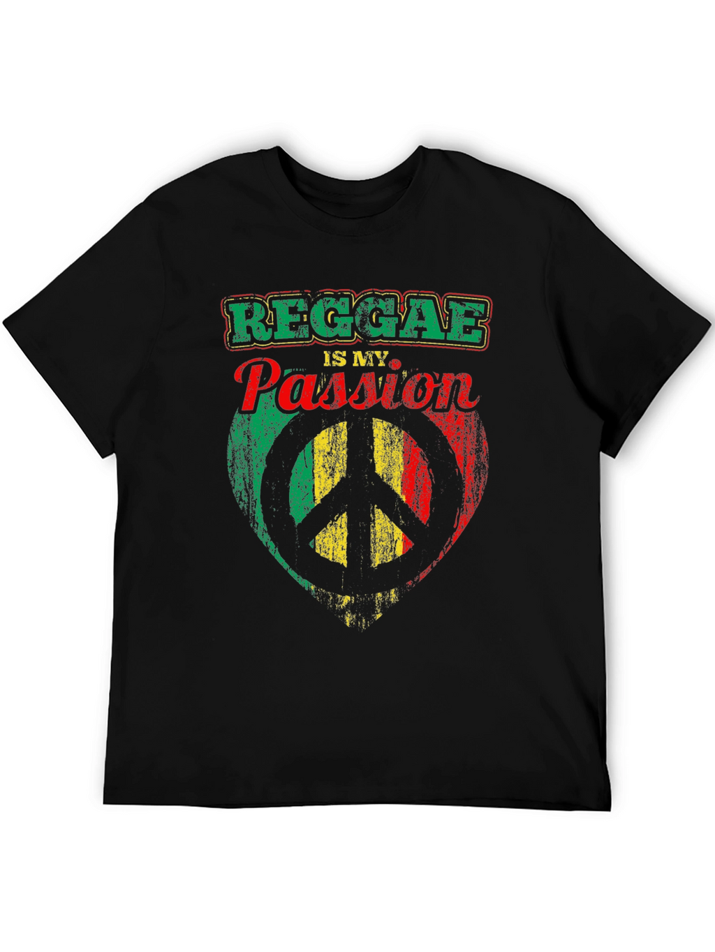 Reggae Is My Passion Graphic T-Shirt