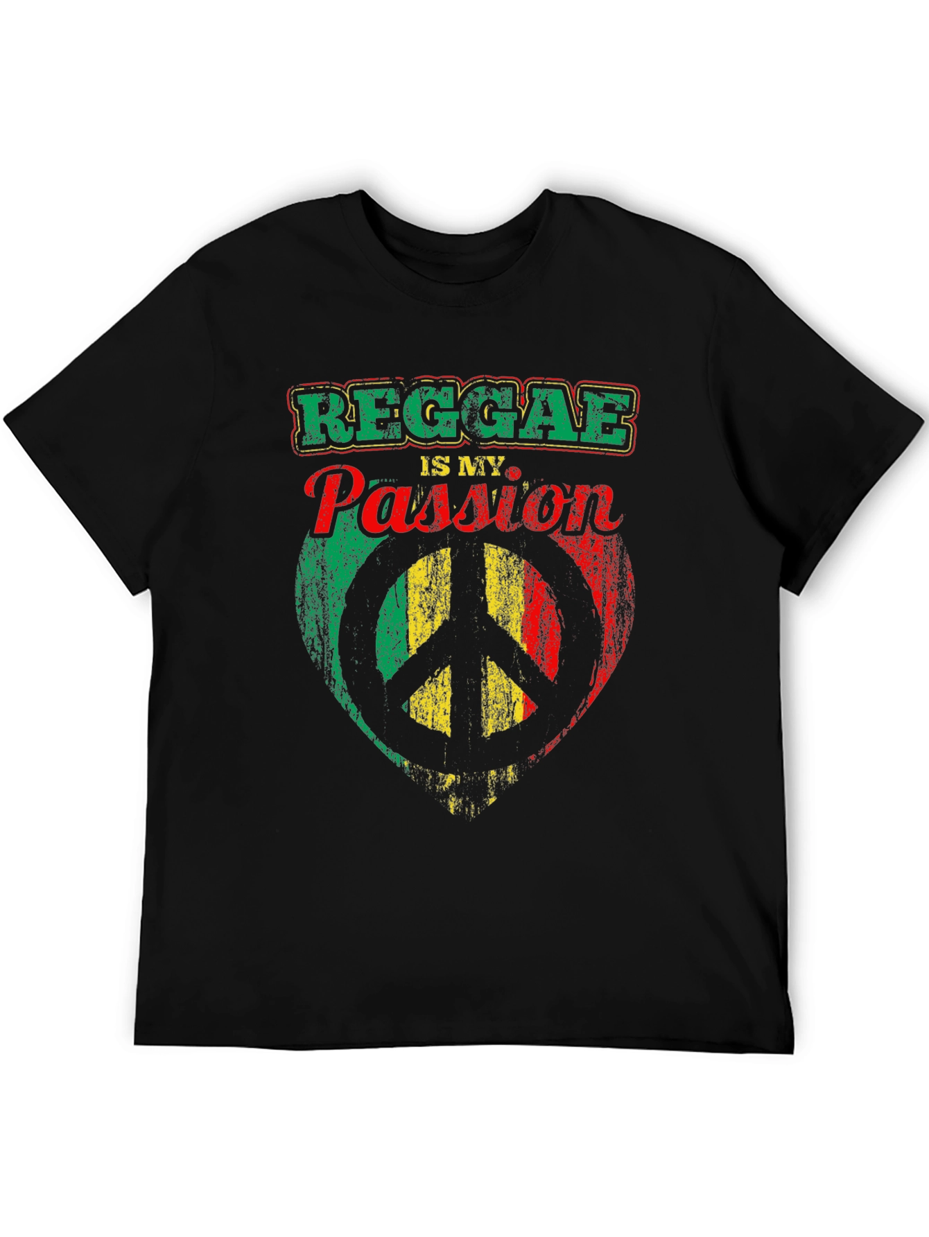 Reggae Is My Passion Graphic T-Shirt