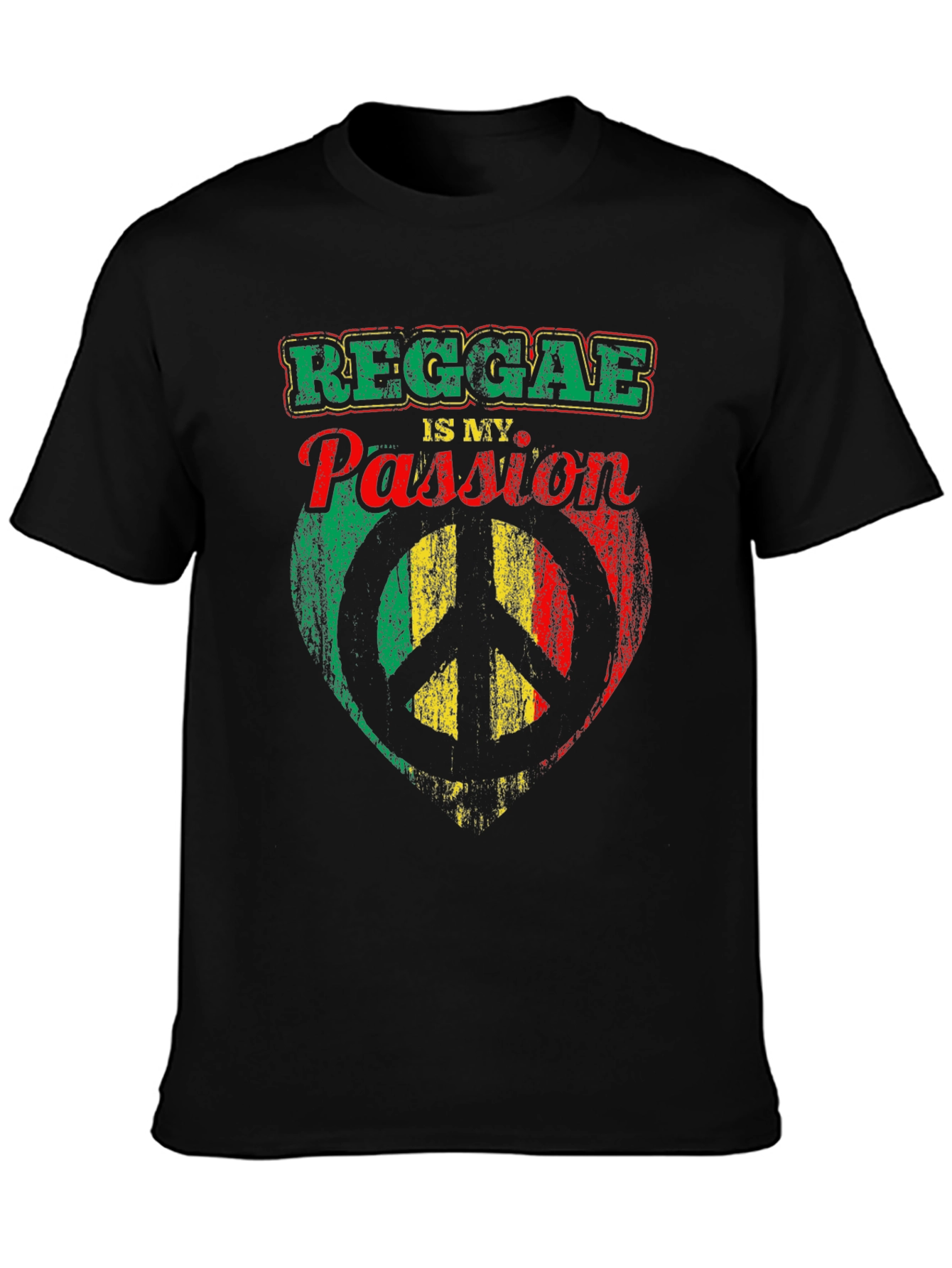 Reggae Is My Passion Graphic T-Shirt