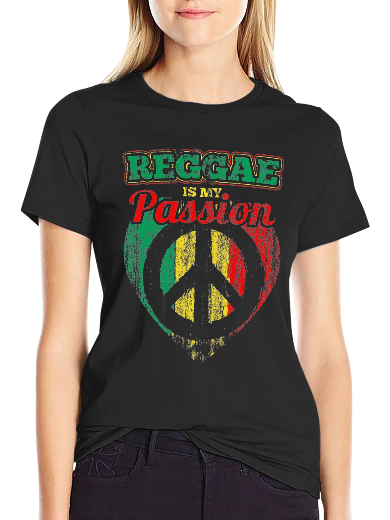 Reggae Is My Passion Graphic T-Shirt