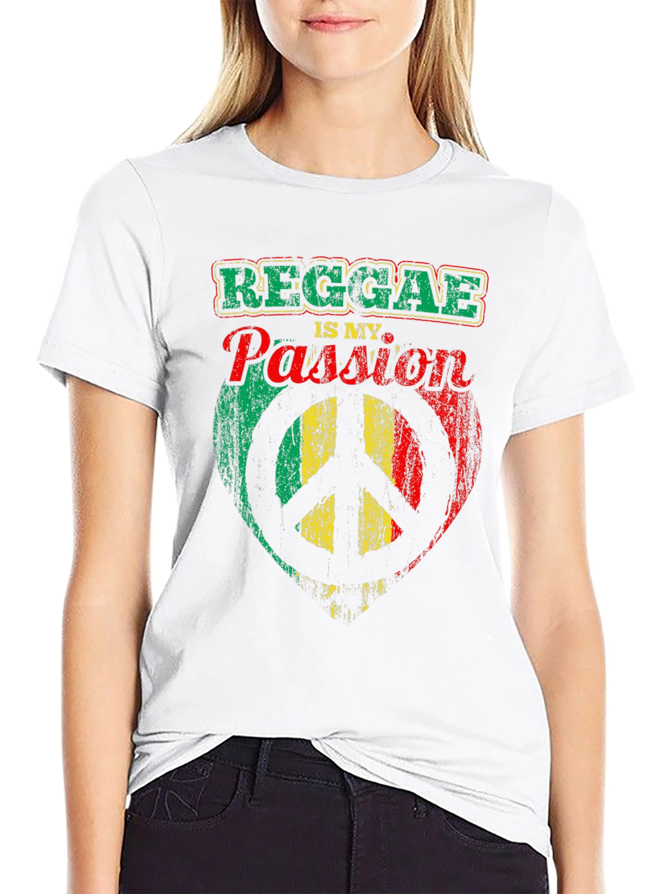 Reggae Is My Passion Graphic T-Shirt