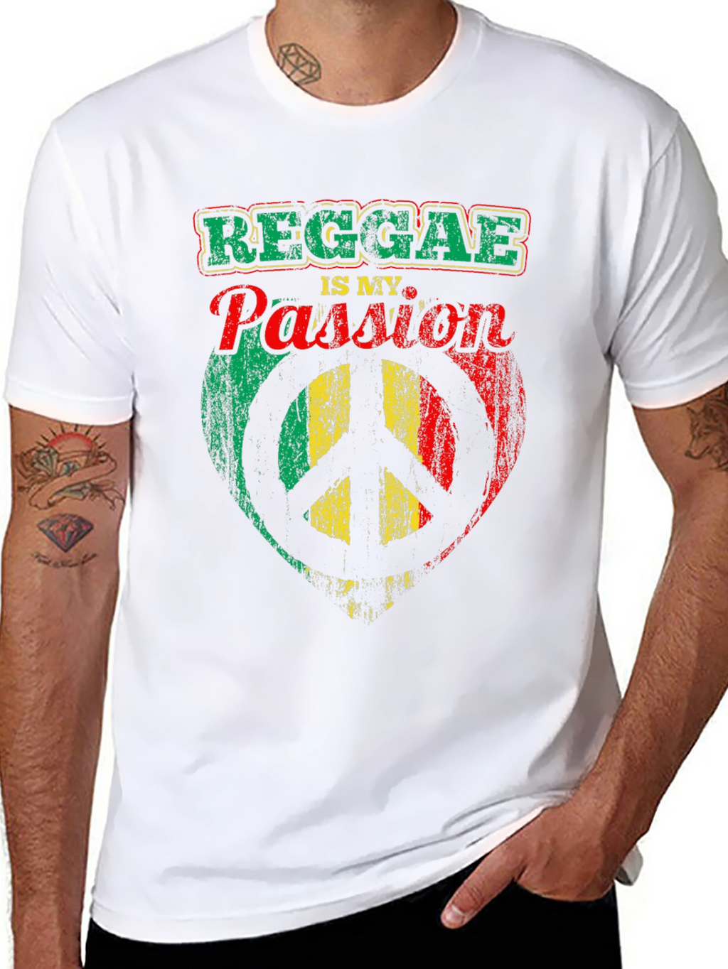 Reggae Is My Passion Graphic T-Shirt