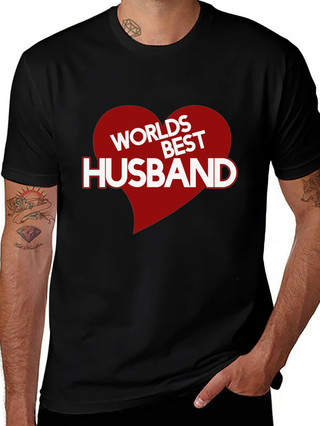 Worlds Best Husband Graphic T-Shirt