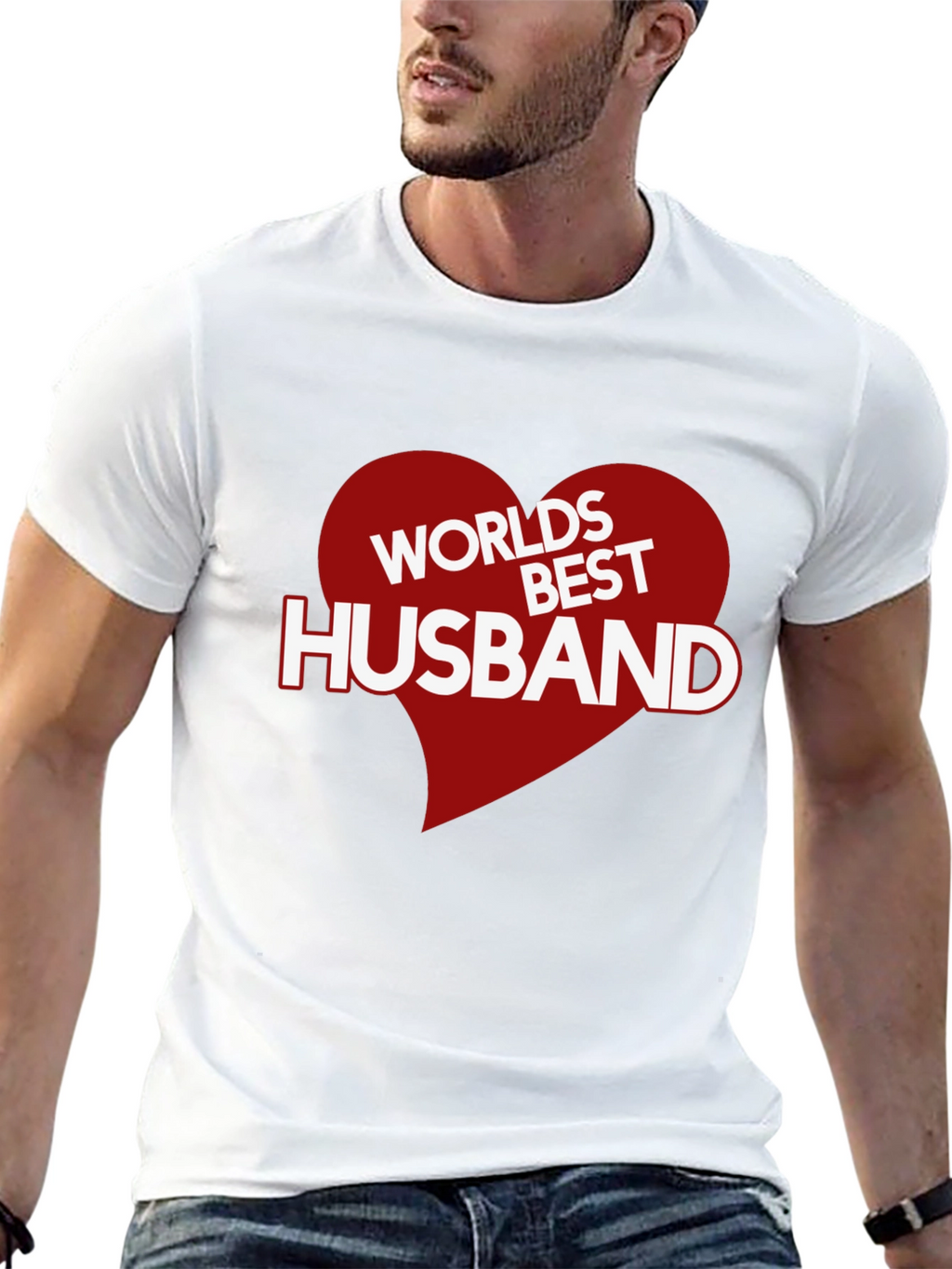 Worlds Best Husband Graphic T-Shirt