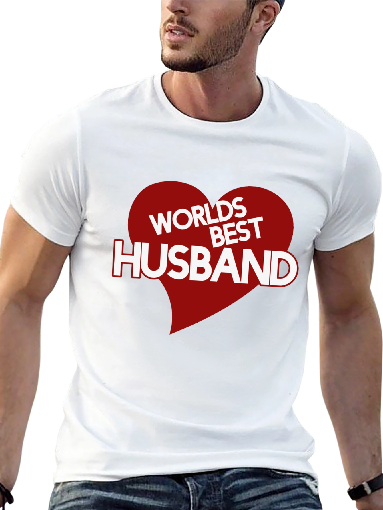 Worlds Best Husband Graphic T-Shirt