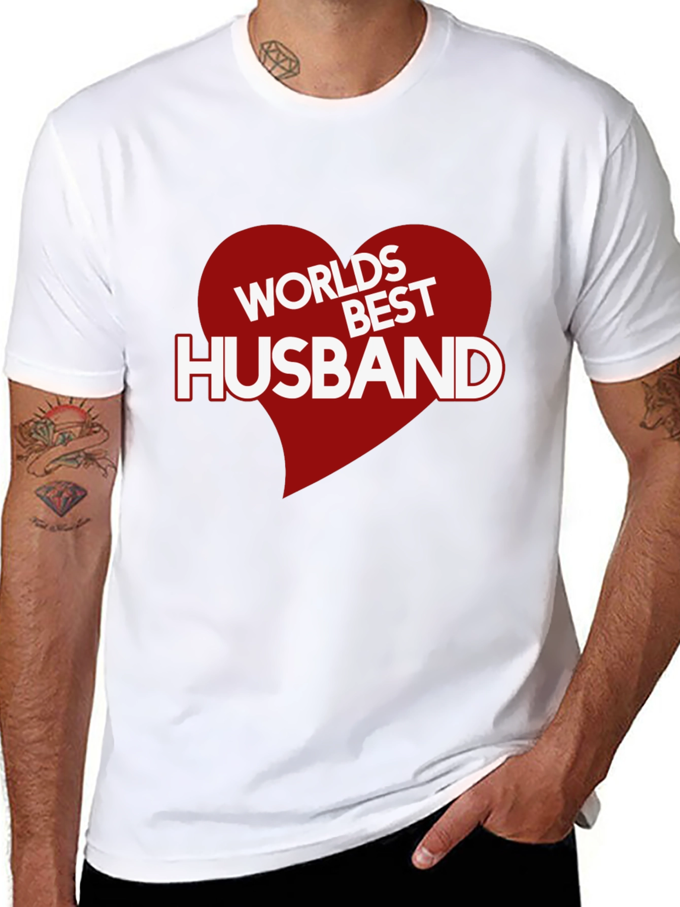 Worlds Best Husband Graphic T-Shirt