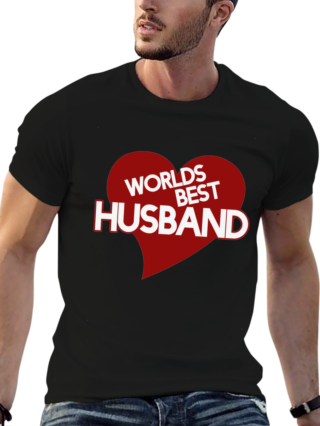 Worlds Best Husband Graphic T-Shirt