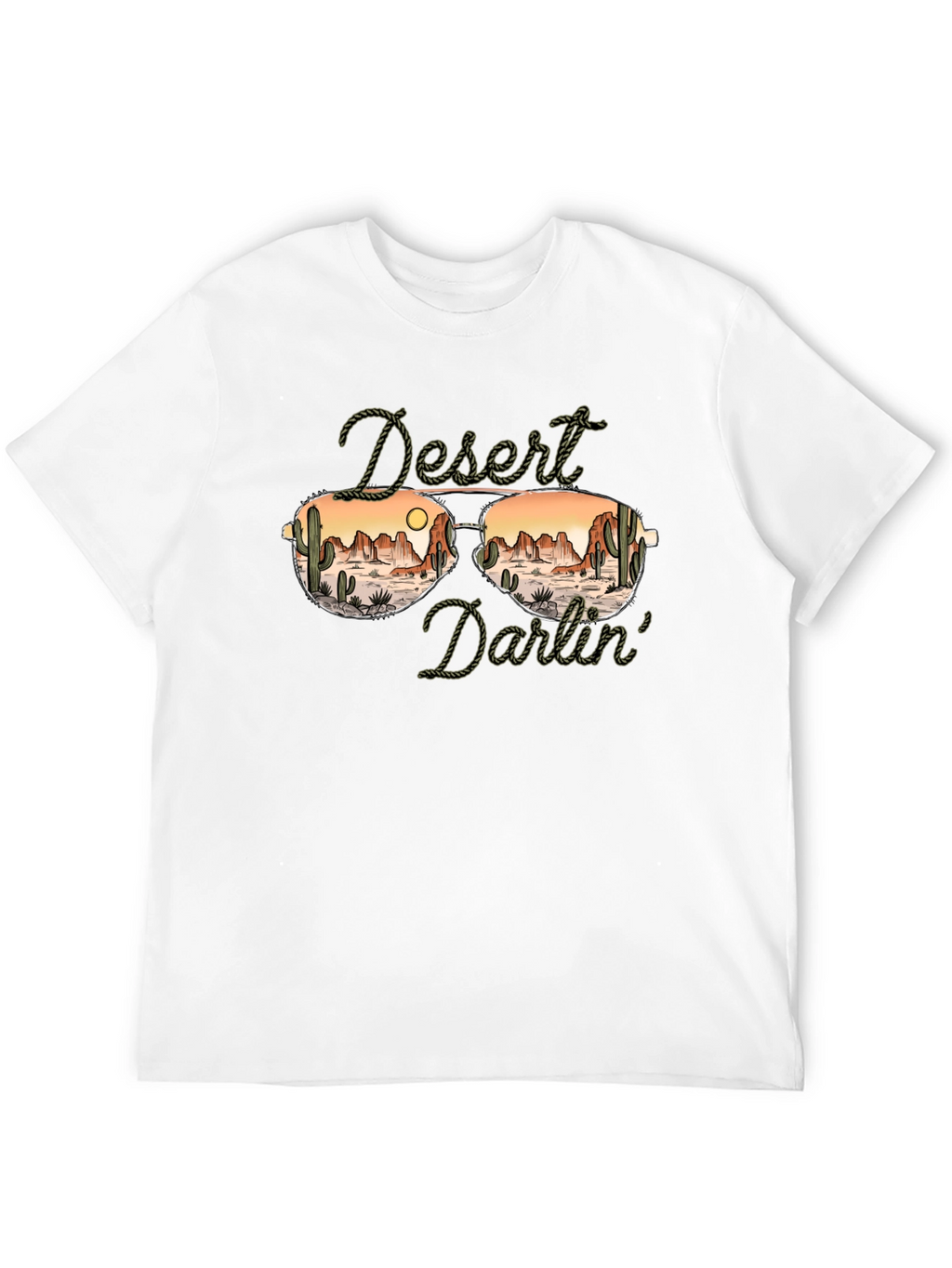 Desert Darlin Graphic Tee - Western Style