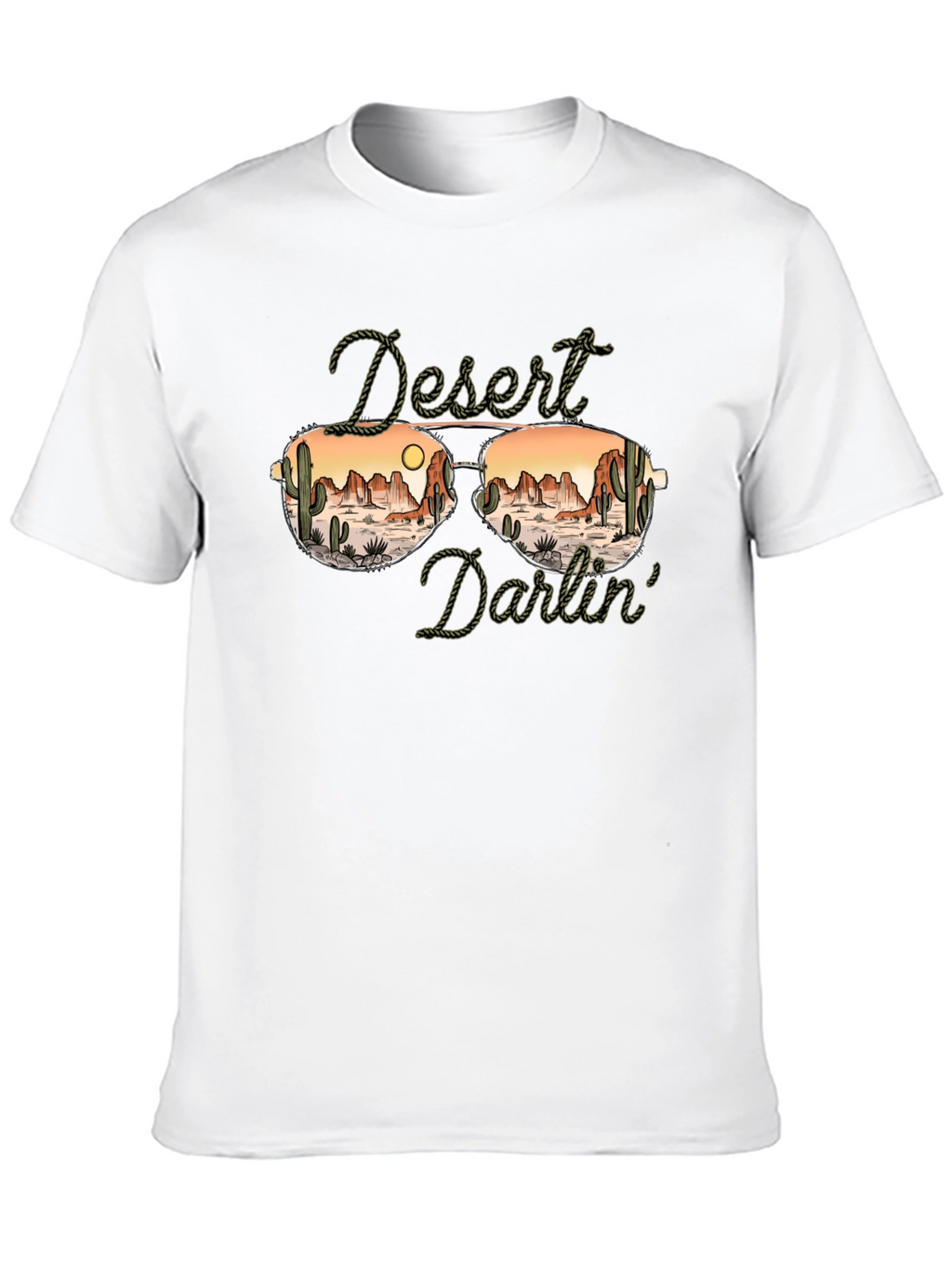 Desert Darlin Graphic Tee - Western Style