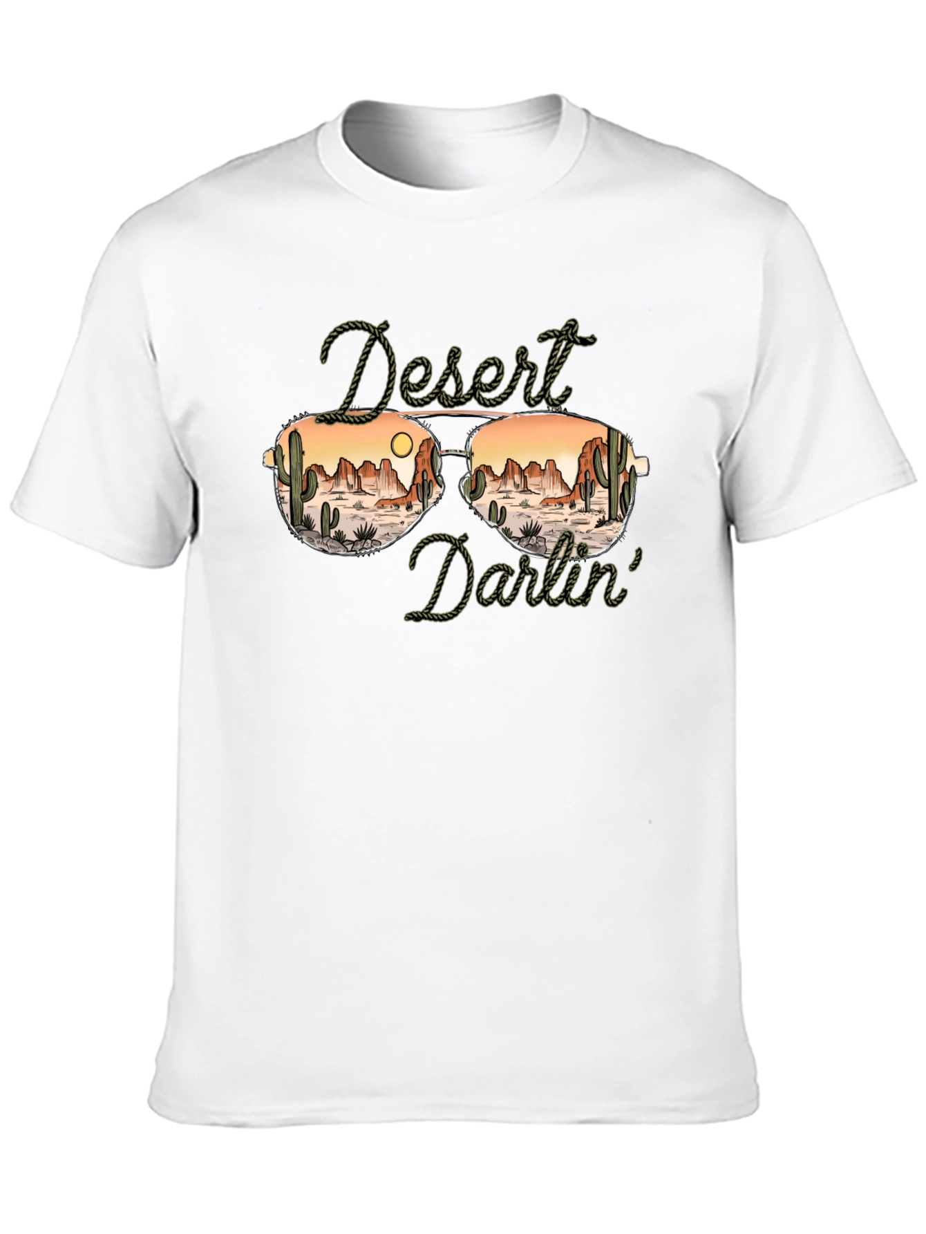 Desert Darlin Graphic Tee - Western Style