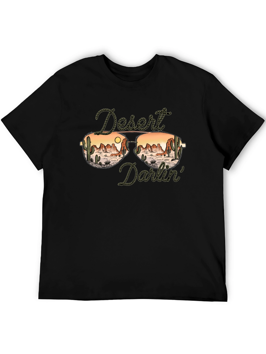 Desert Darlin Graphic Tee - Western Style