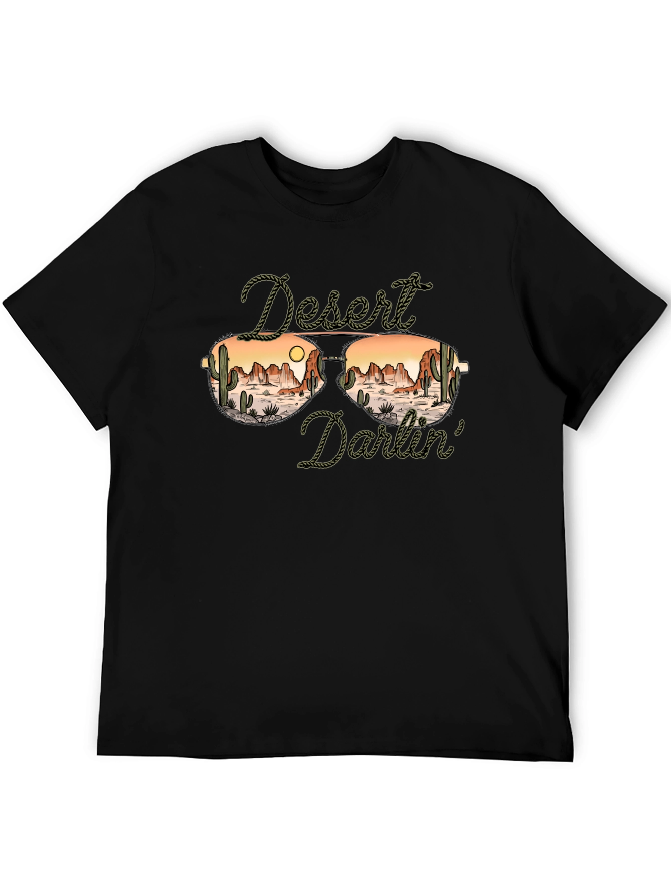 Desert Darlin Graphic Tee - Western Style