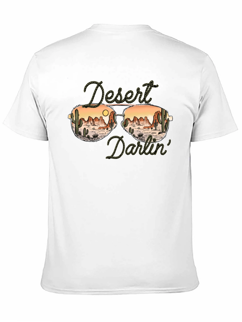 Desert Darlin Graphic Tee - Western Style