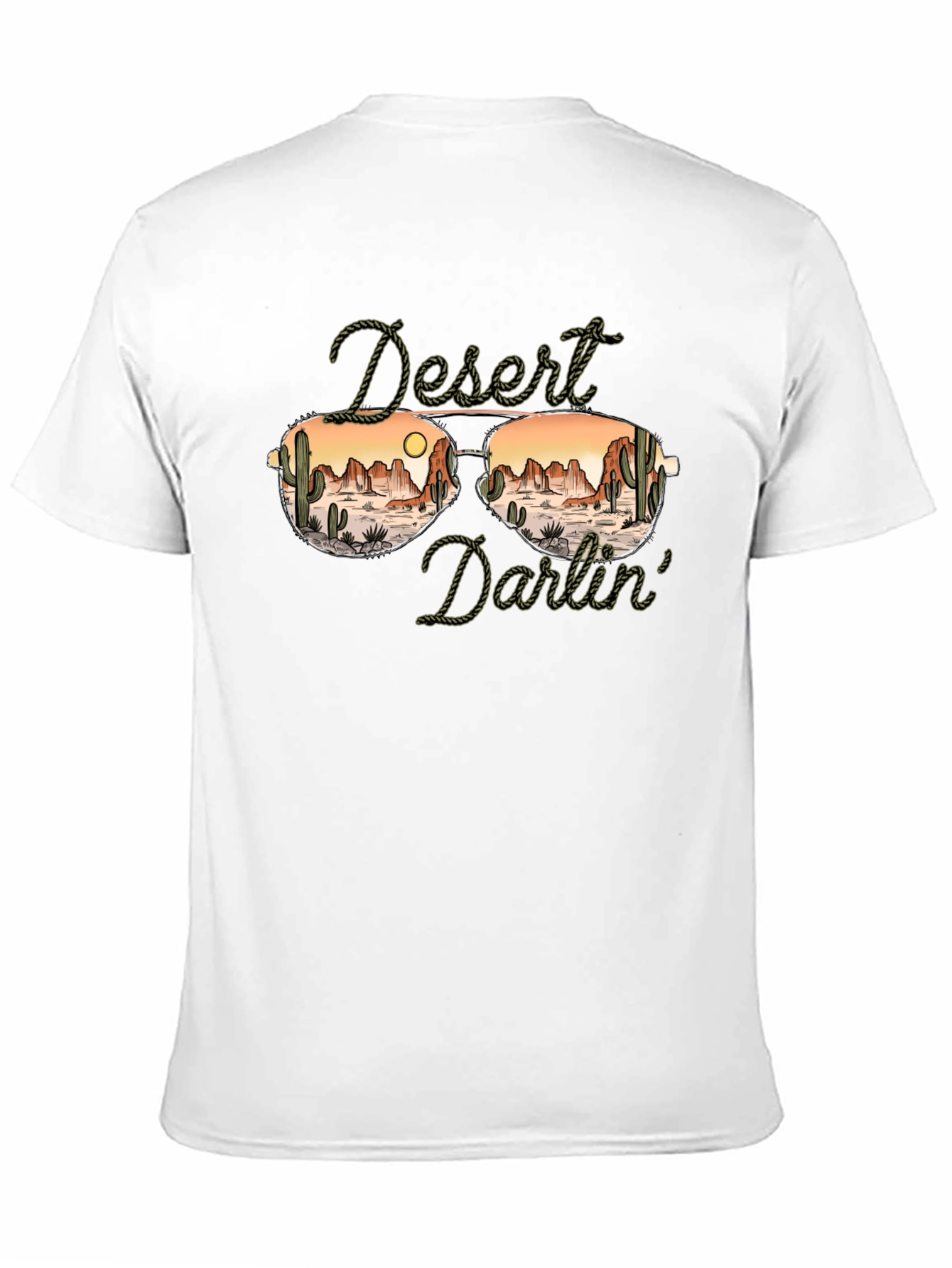 Desert Darlin Graphic Tee - Western Style
