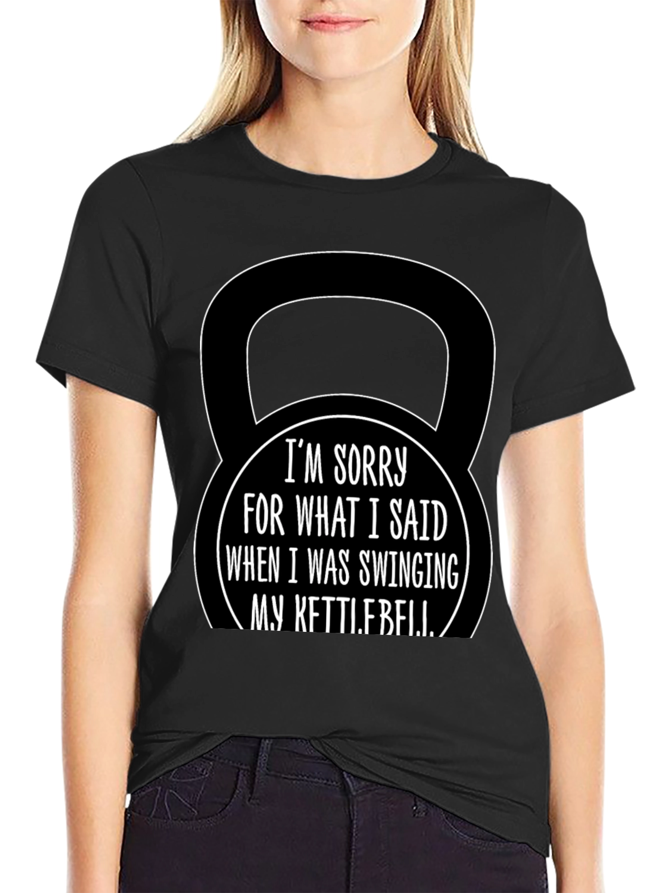 Kettlebell Apology Funny Workout T-Shirt