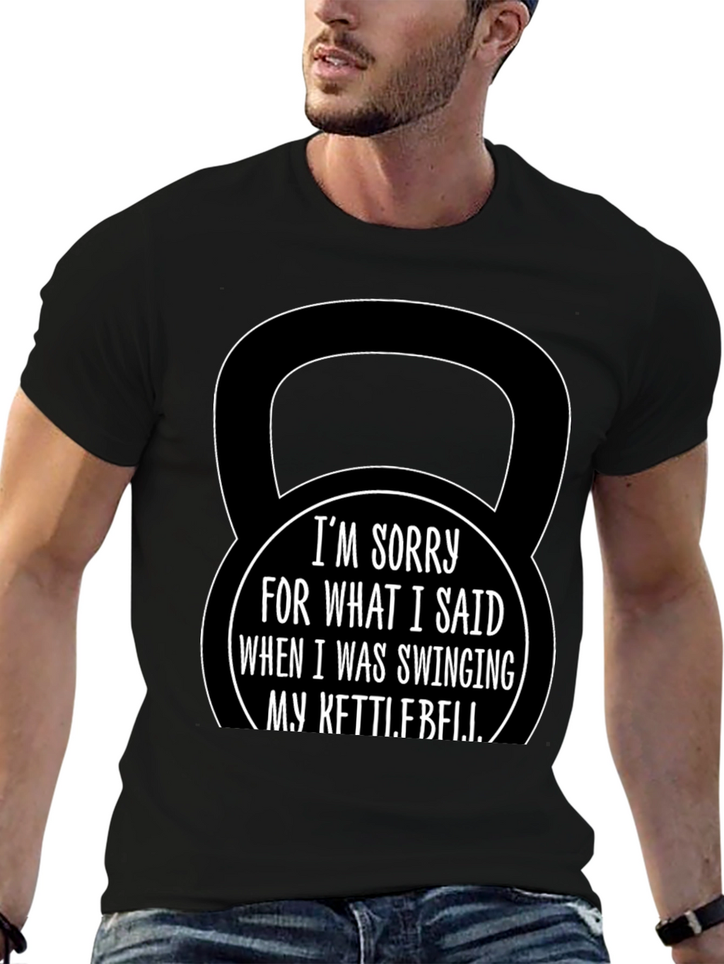 Kettlebell Apology Funny Workout T-Shirt