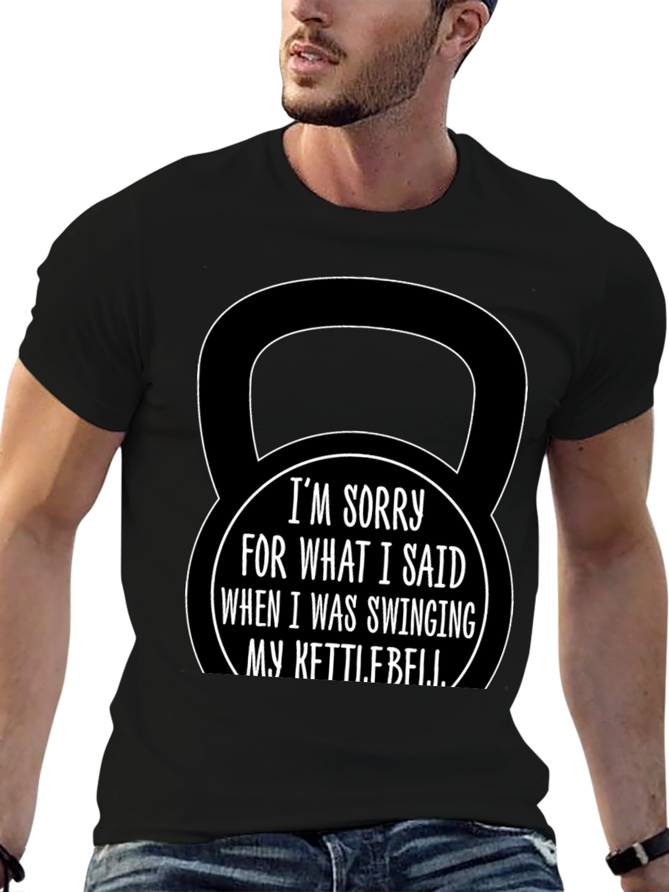 Kettlebell Apology Funny Workout T-Shirt
