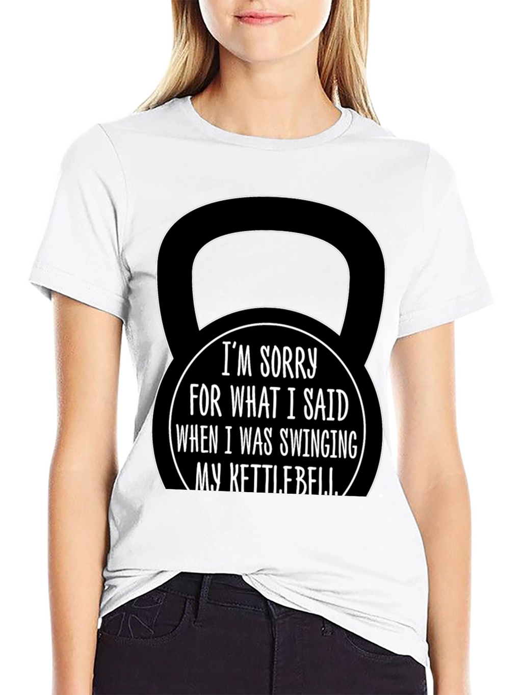 Kettlebell Apology Funny Workout T-Shirt