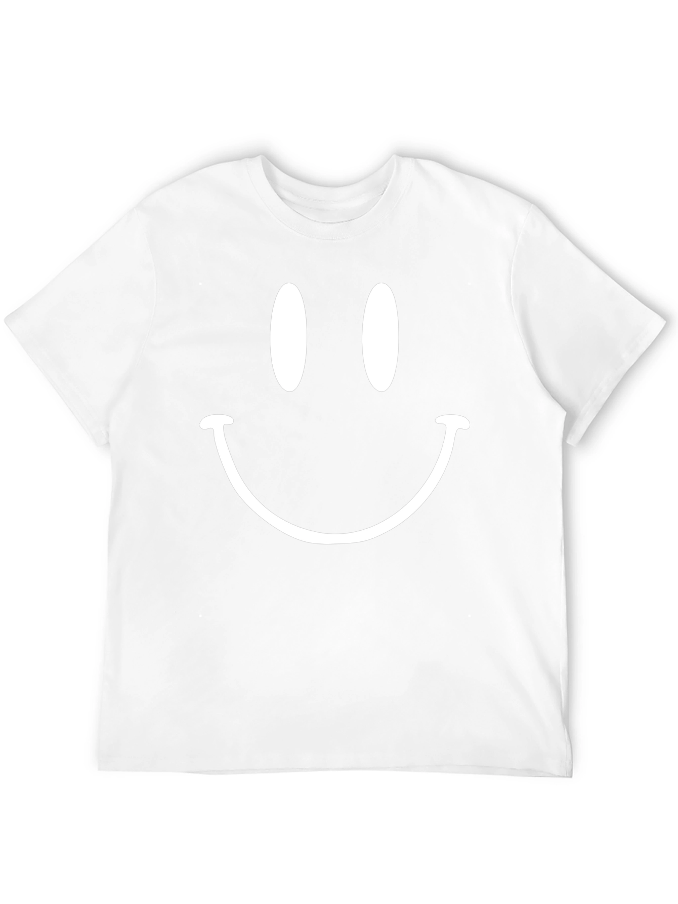 Smiley Face Graphic T-Shirt - Classic Style