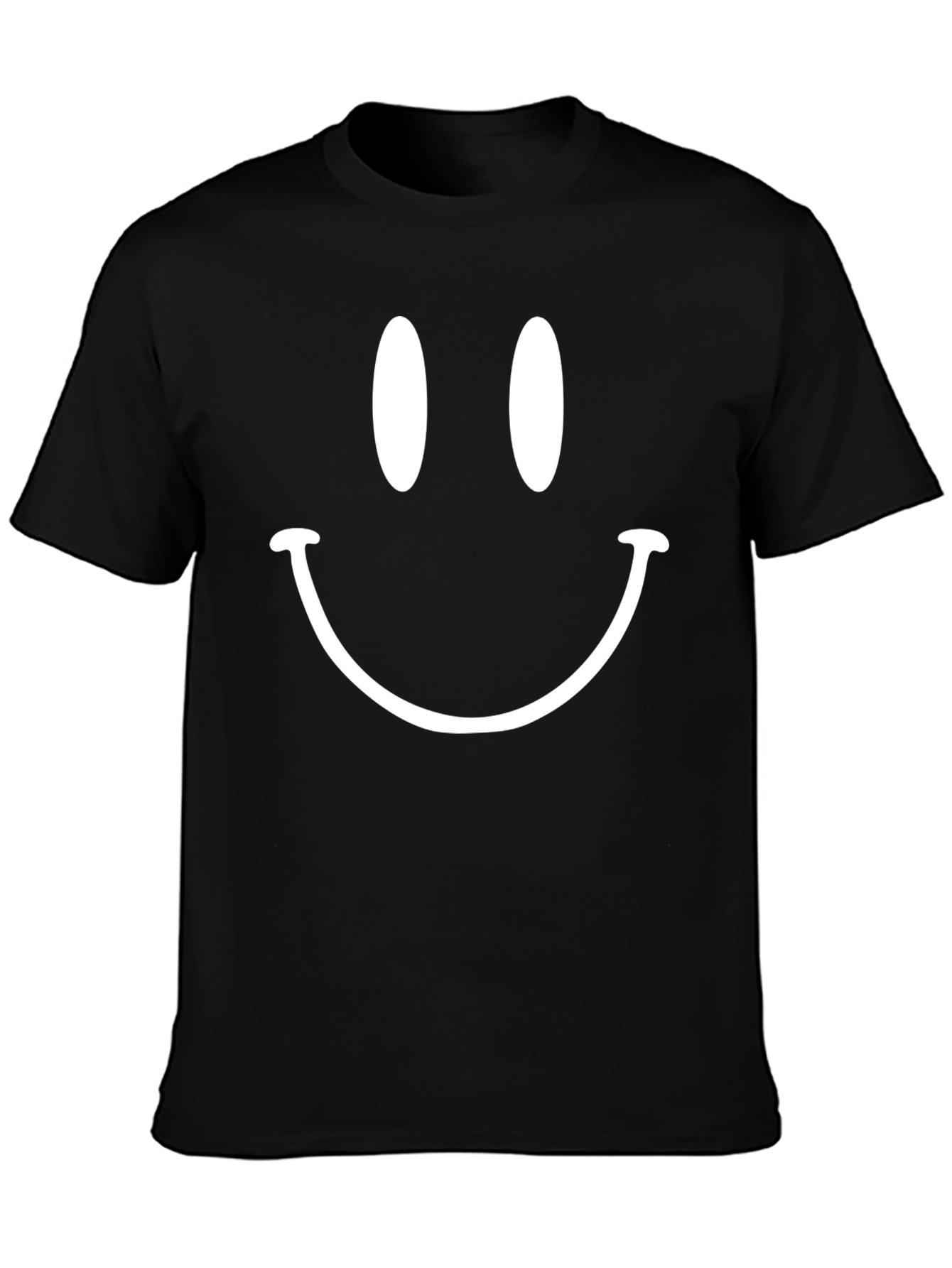 Smiley Face Graphic T-Shirt - Classic Style