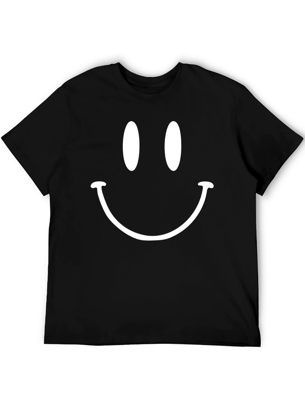 Smiley Face Graphic T-Shirt - Classic Style