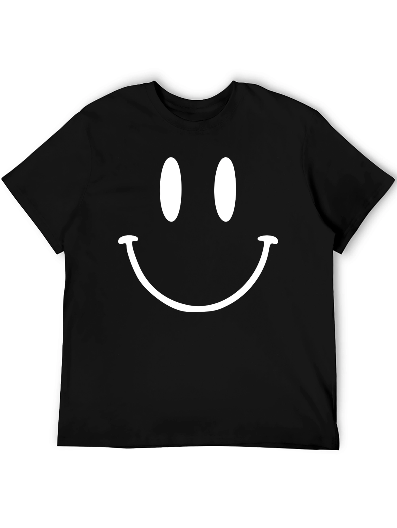 Smiley Face Graphic T-Shirt - Classic Style