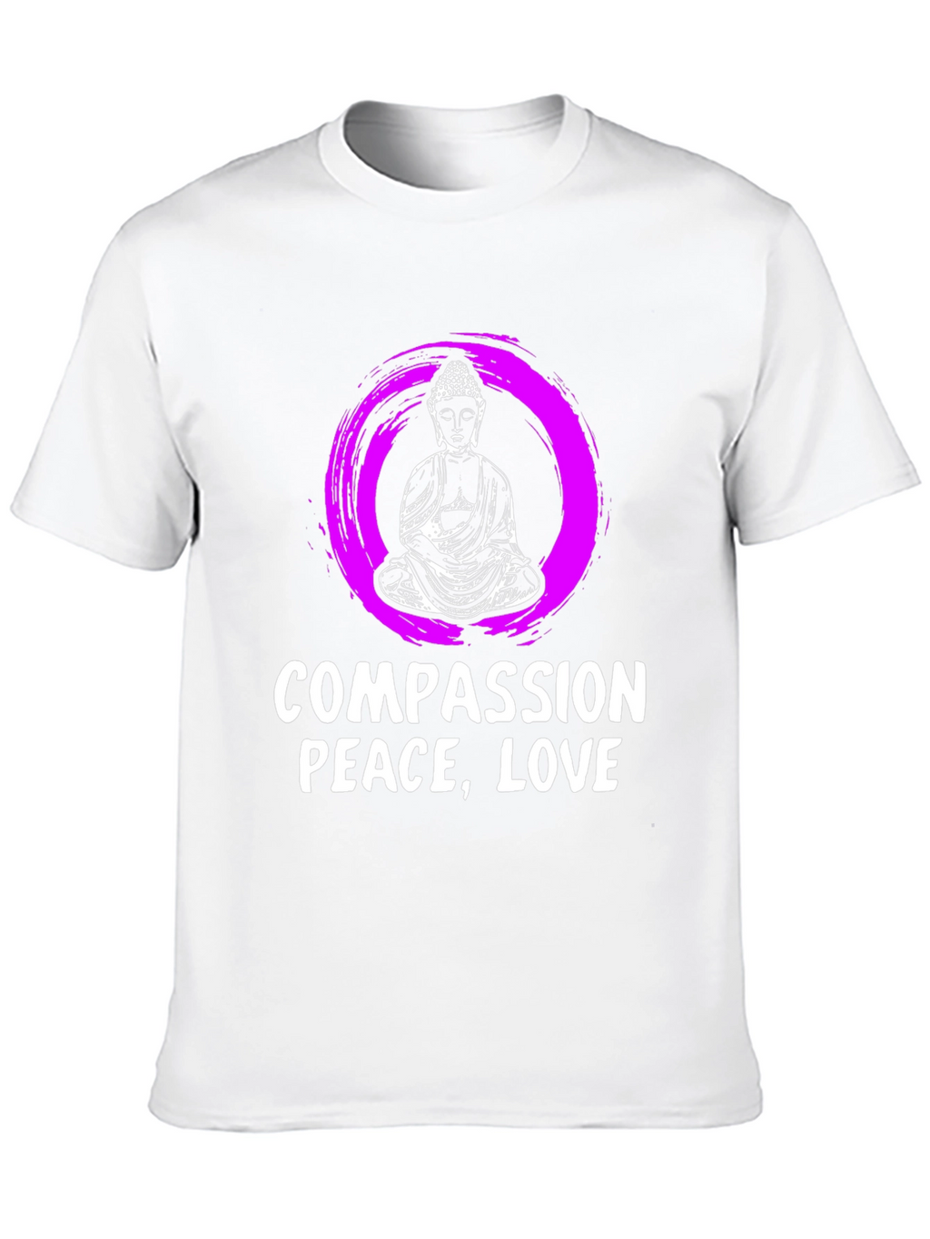 Compassion Peace Love Graphic T-Shirt