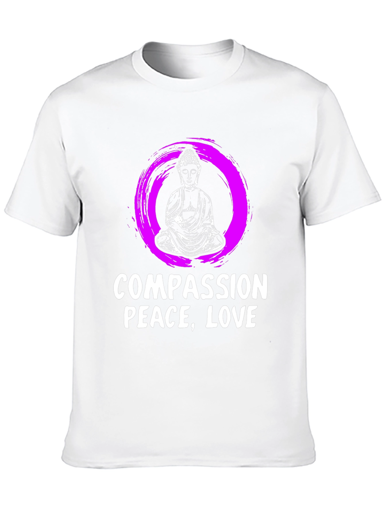 Compassion Peace Love Graphic T-Shirt