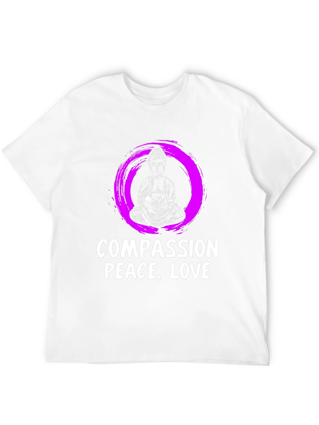 Compassion Peace Love Graphic T-Shirt
