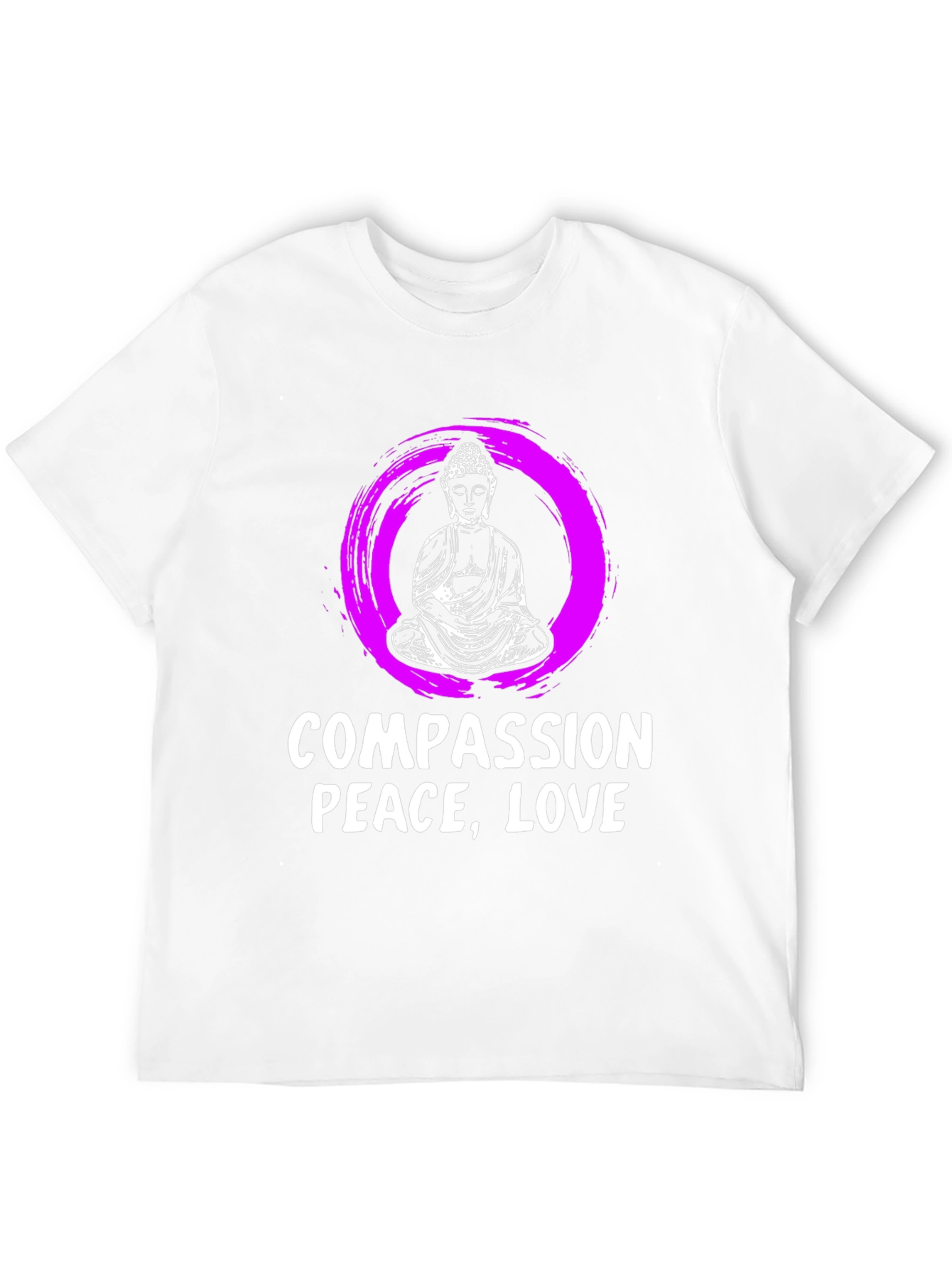 Compassion Peace Love Graphic T-Shirt