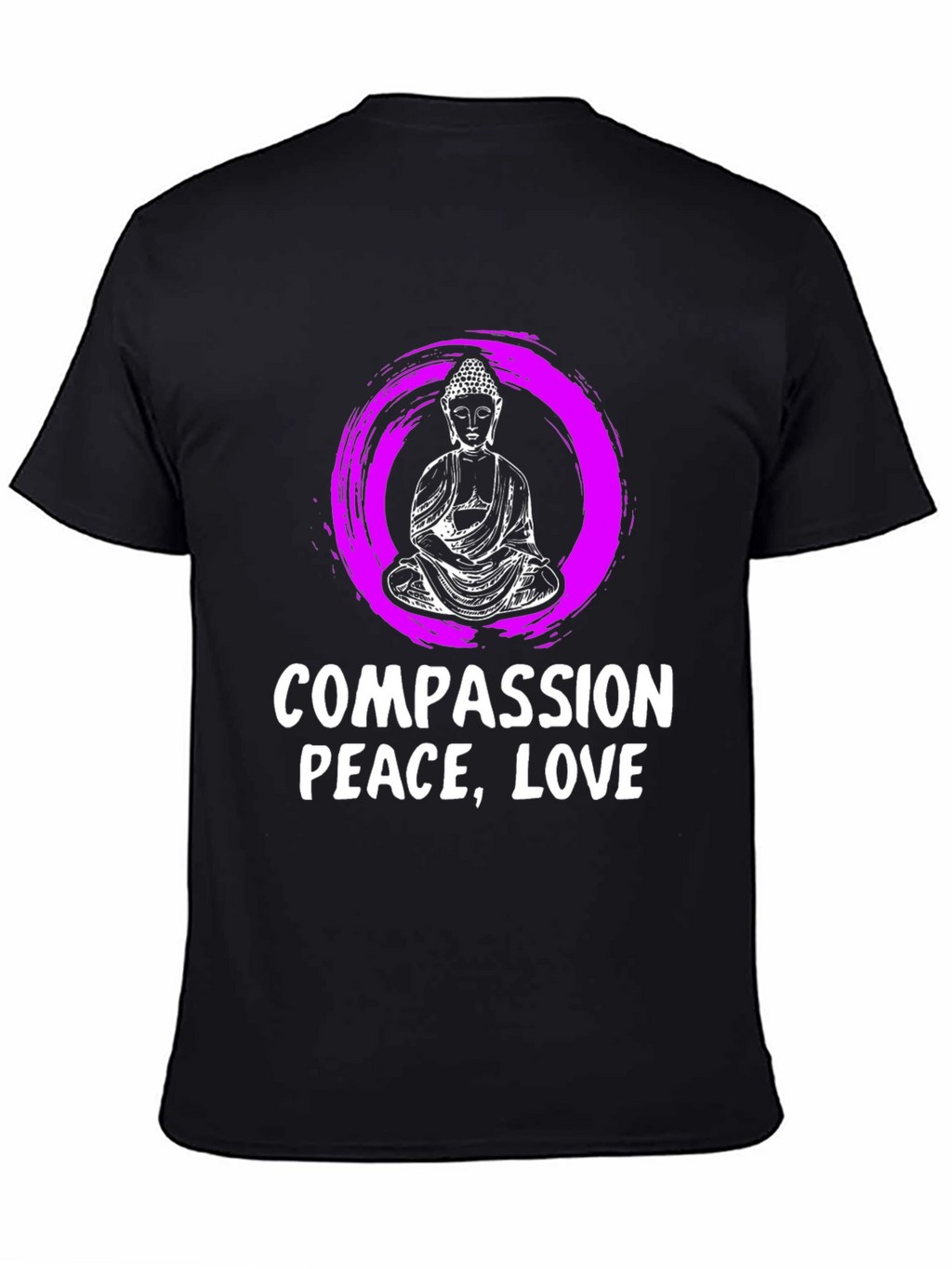 Compassion Peace Love Graphic T-Shirt