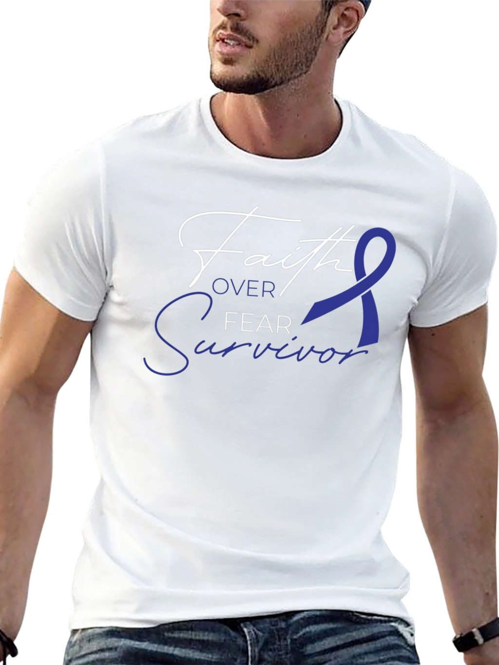 Faith Over Fear Survivor T-Shirt