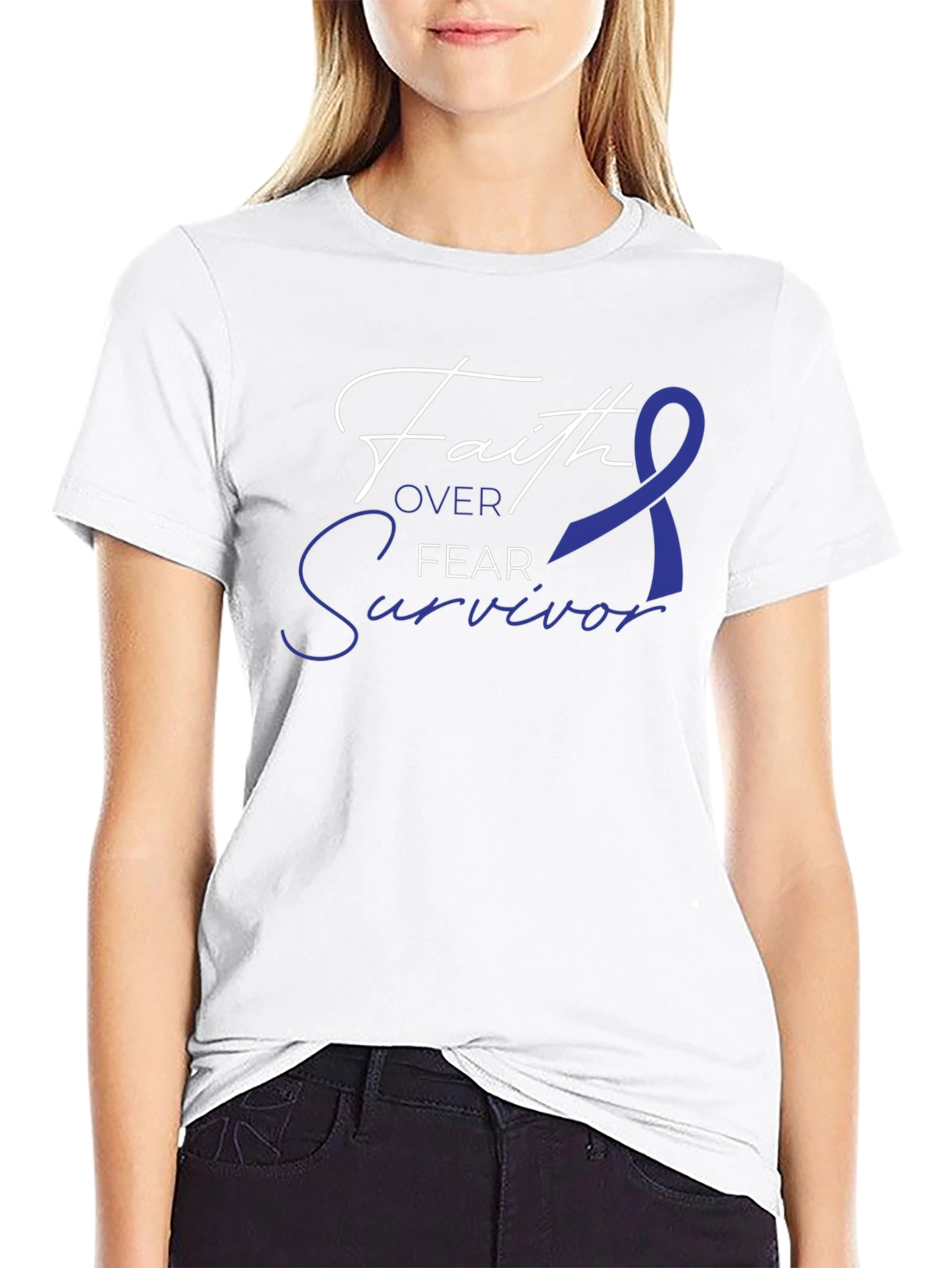 Faith Over Fear Survivor T-Shirt