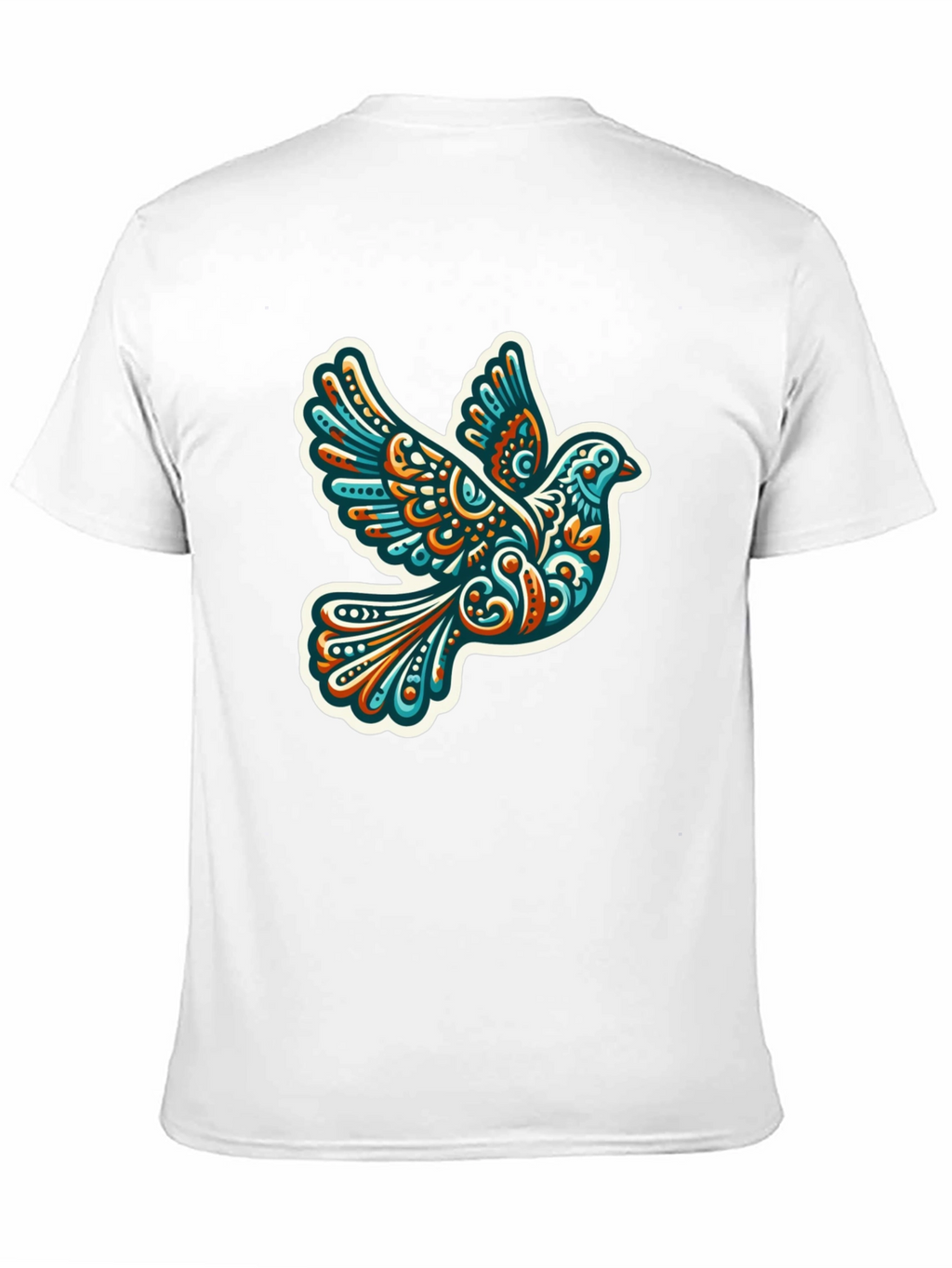 Dove Graphic Print Black T-Shirt