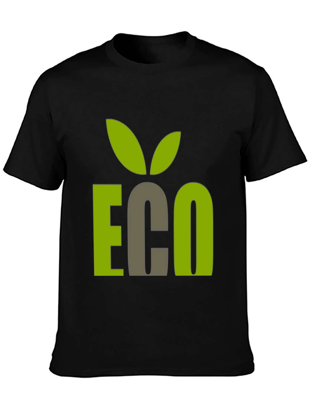Eco Graphic T-Shirt - Black