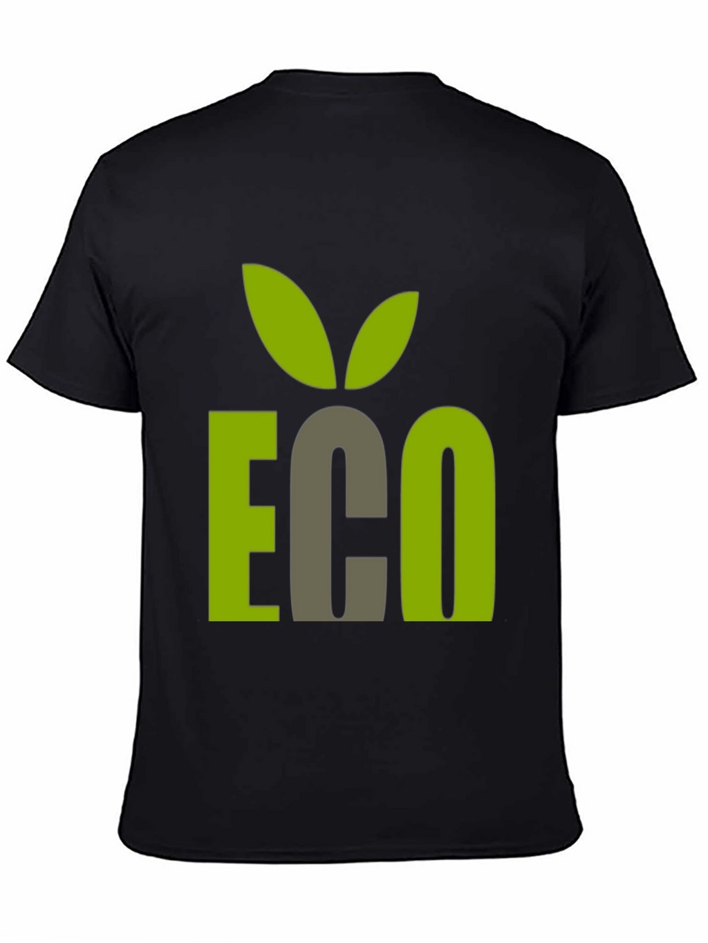 Eco Graphic T-Shirt - Black