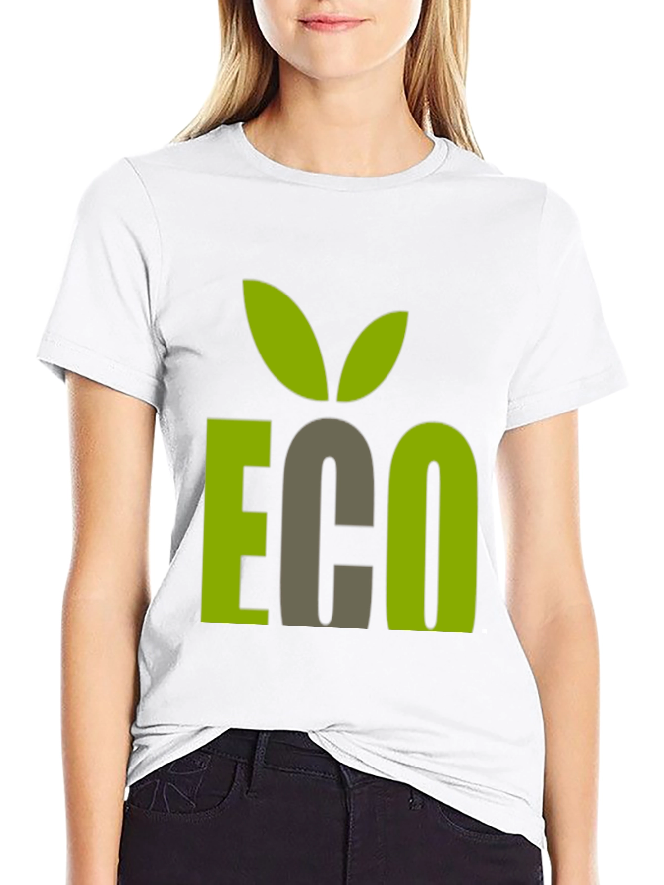 Eco Graphic T-Shirt - Black