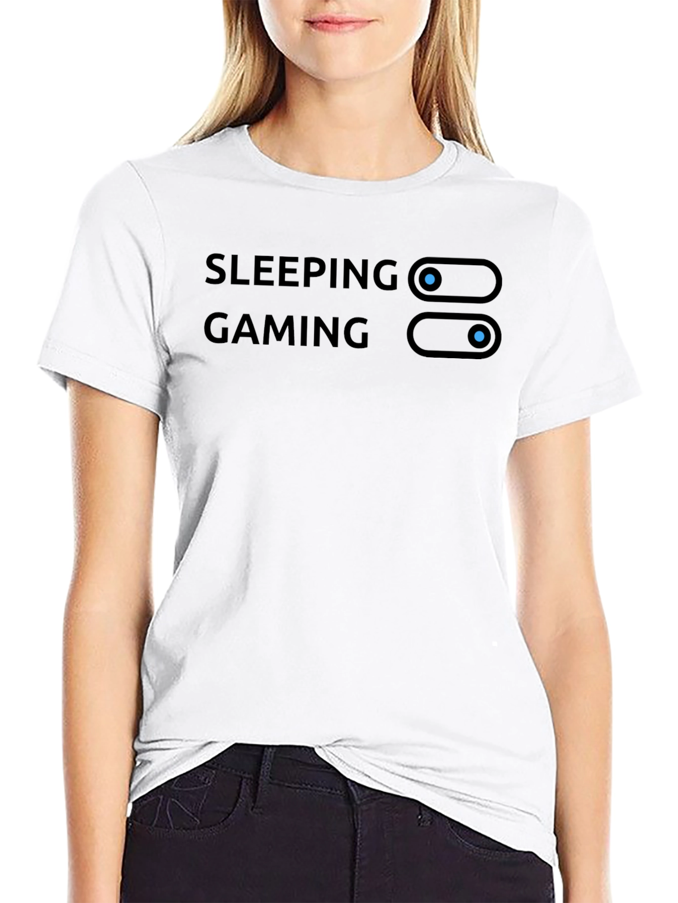 Gamers Choice: Sleeping vs Gaming T-Shirt