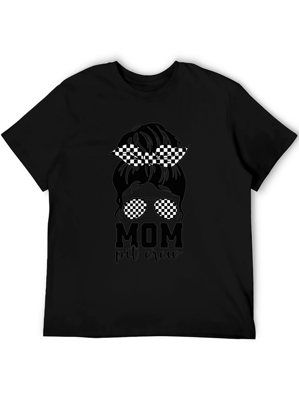 Mom Pit Crew T-Shirt - Racing Mom Tee