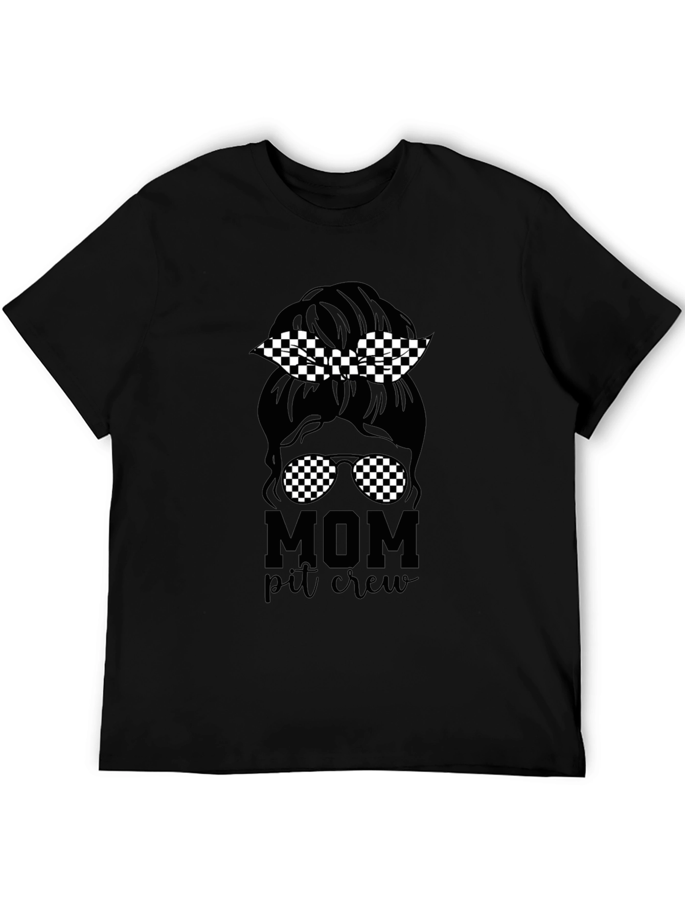 Mom Pit Crew T-Shirt - Racing Mom Tee