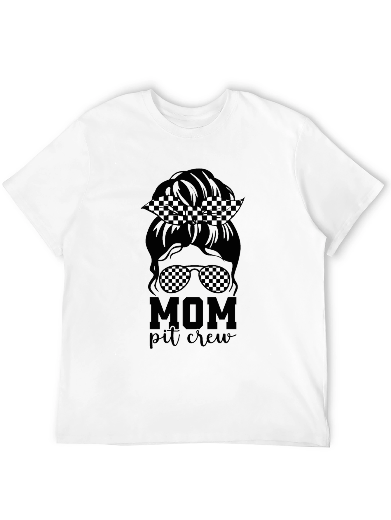 Mom Pit Crew T-Shirt - Racing Mom Tee