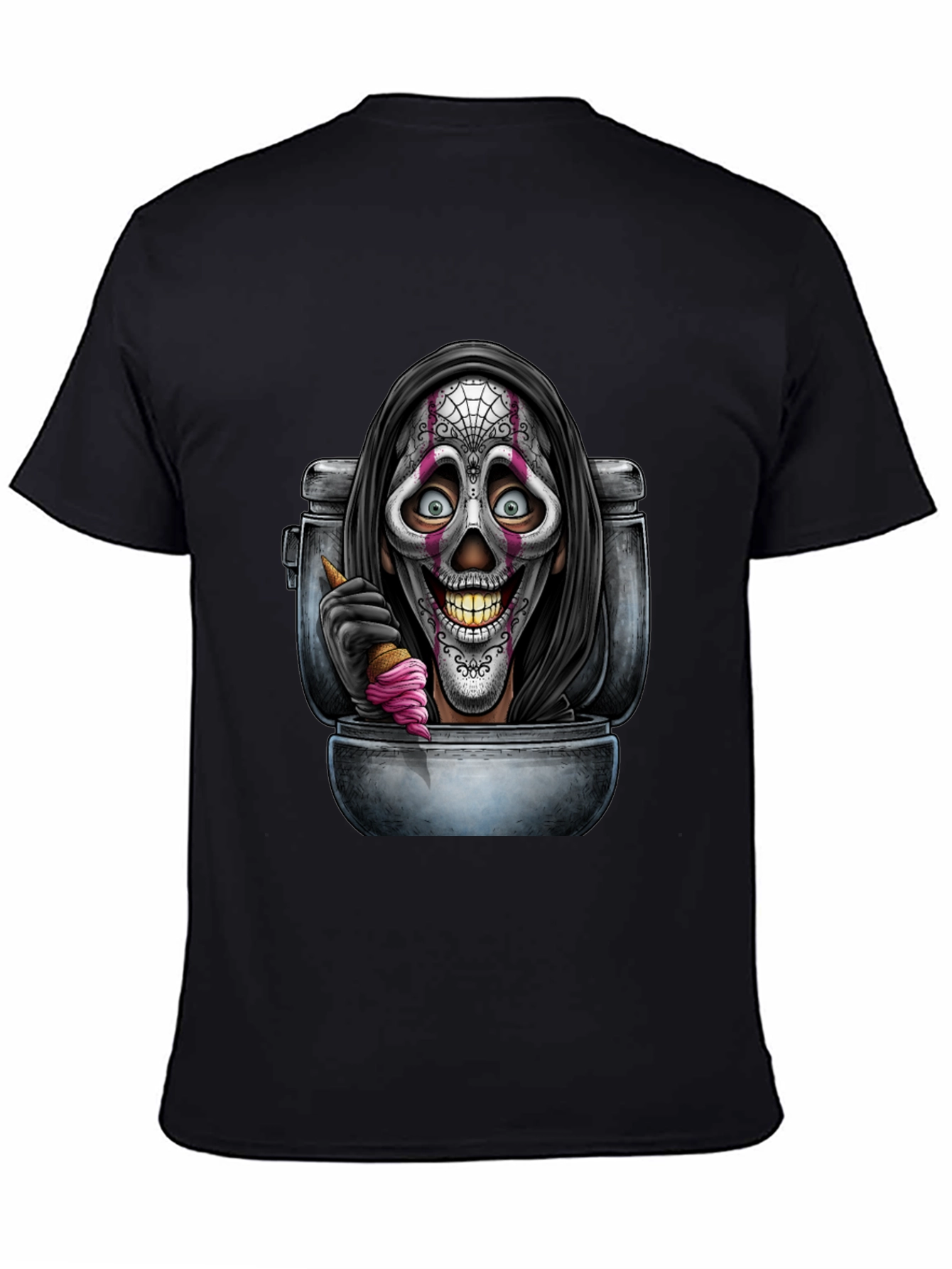 Grim Reaper Toilet Humor T-Shirt