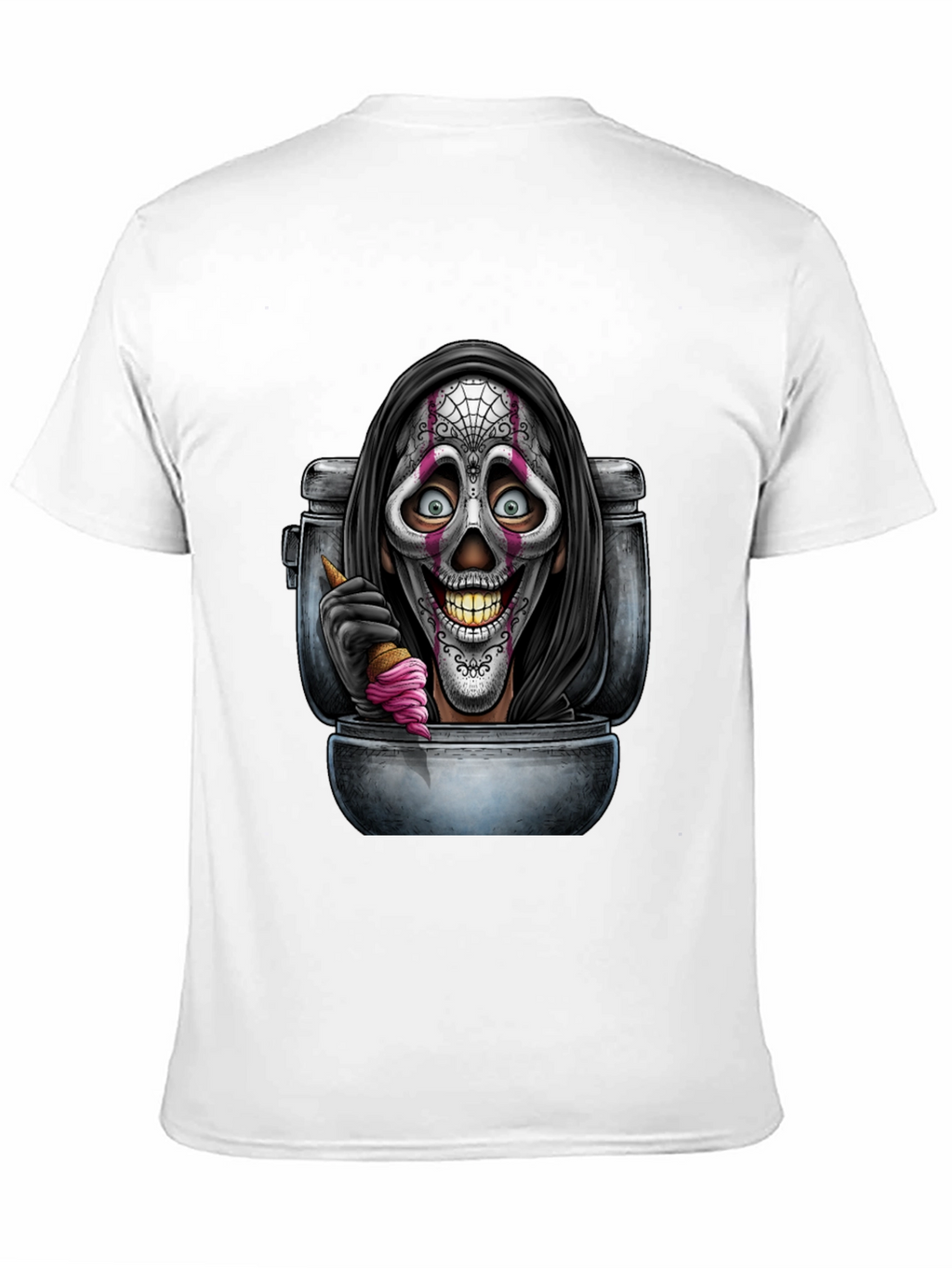 Grim Reaper Toilet Humor T-Shirt