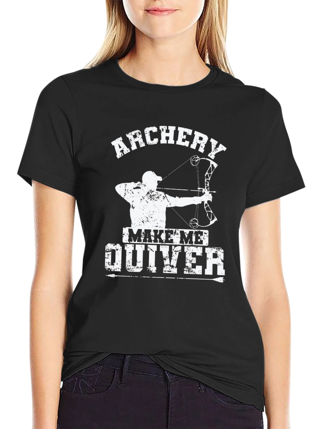 Archery T-Shirt - Make Me Quiver - Hunting Tee