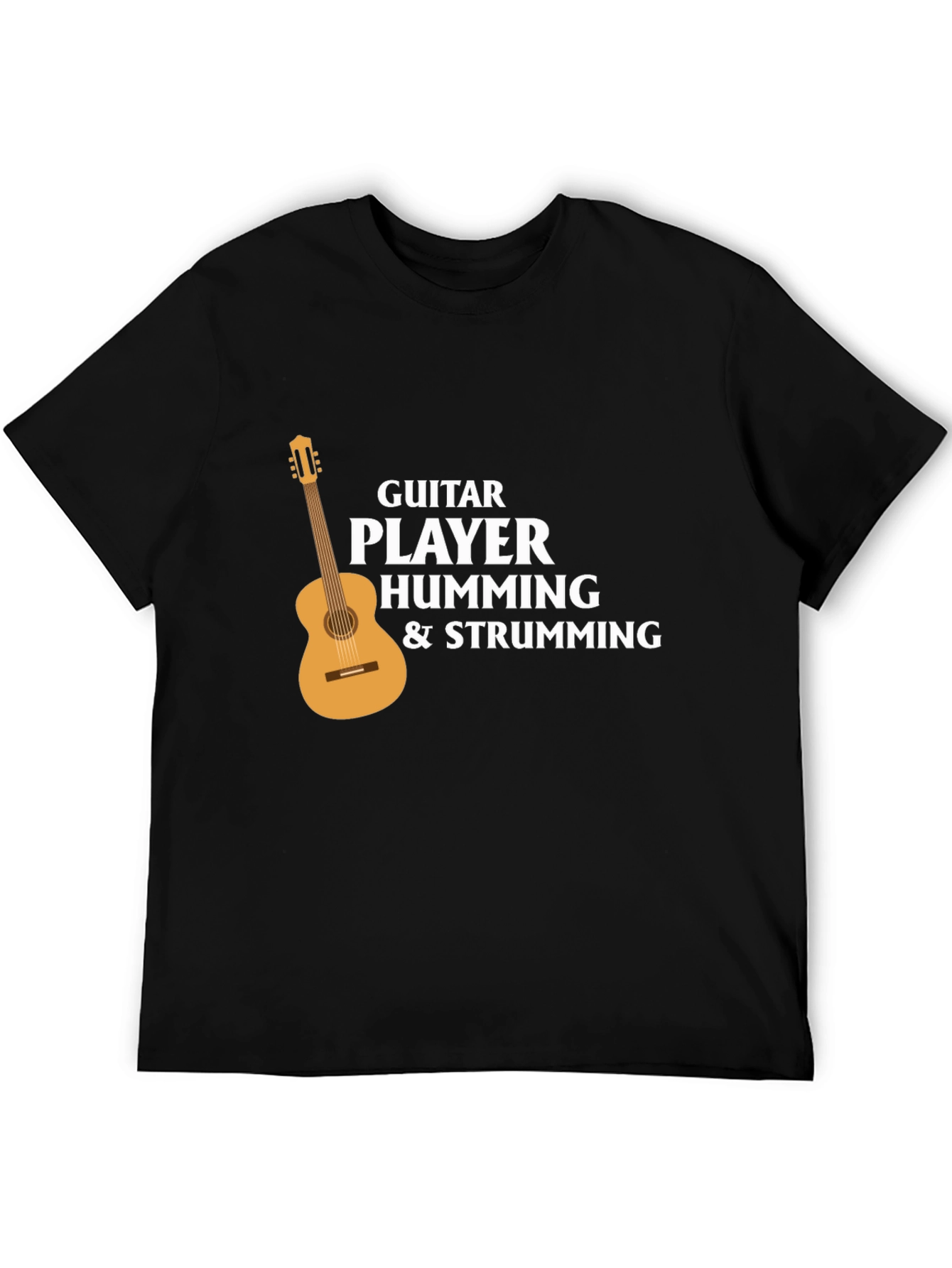 Guitar Player Graphic Tee - Music Lover T-Shirt