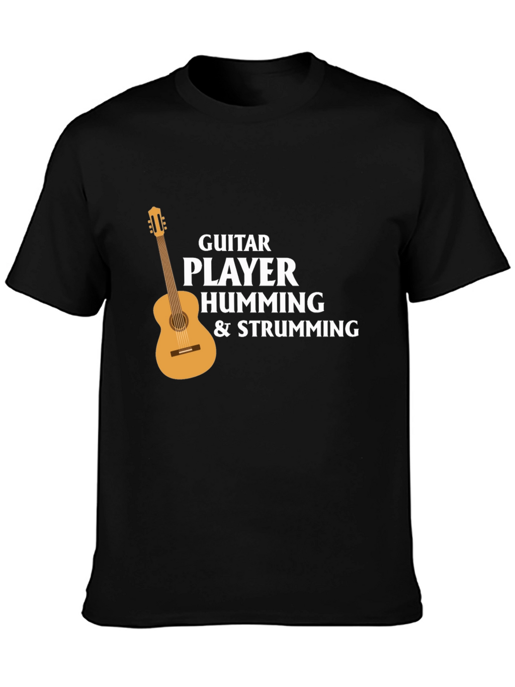 Guitar Player Graphic Tee - Music Lover T-Shirt