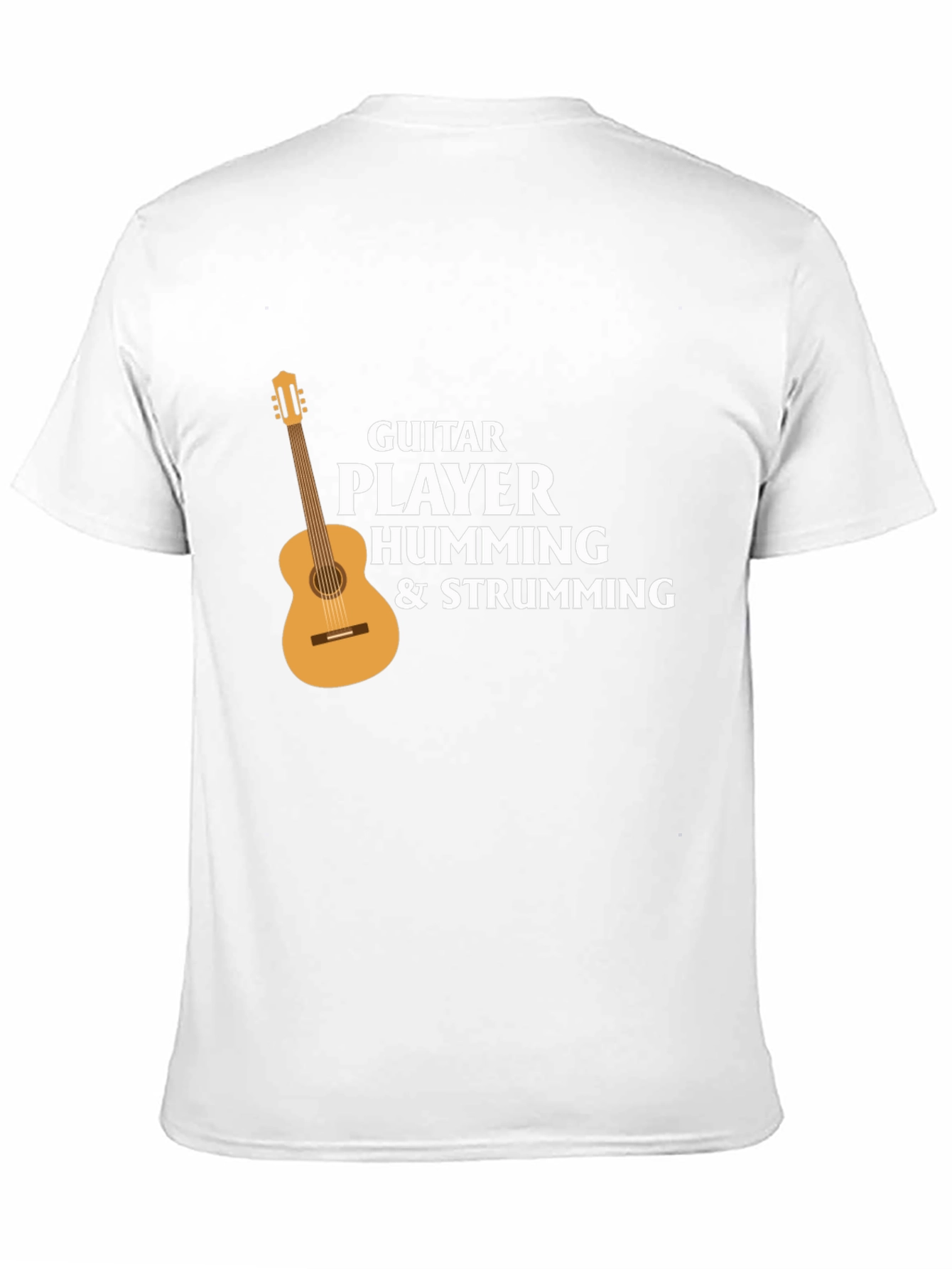 Guitar Player Graphic Tee - Music Lover T-Shirt